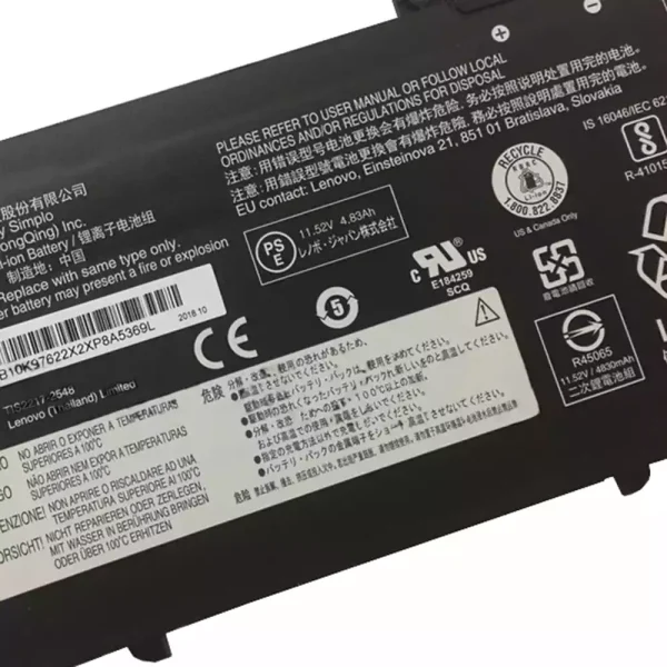 Batería Para Laptop LENOVO L17M3P72 - Imagen 4