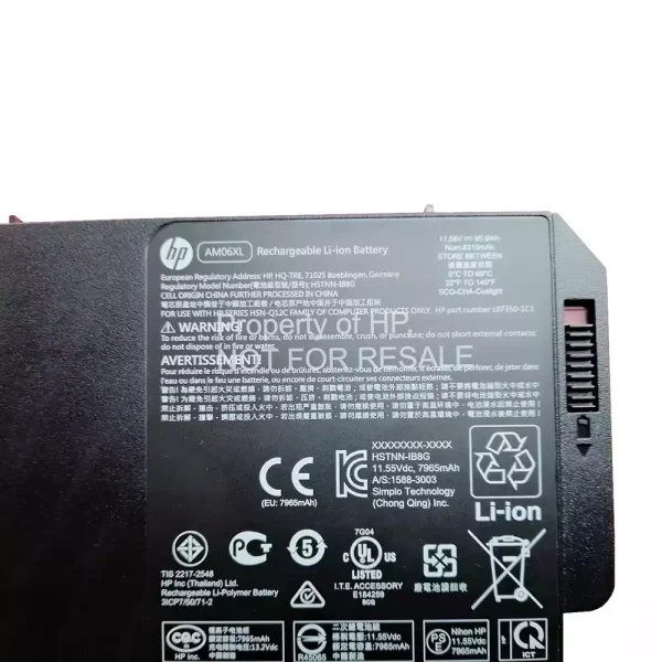 Batería Para Laptop HP Zbook 17 G5 - Imagen 3
