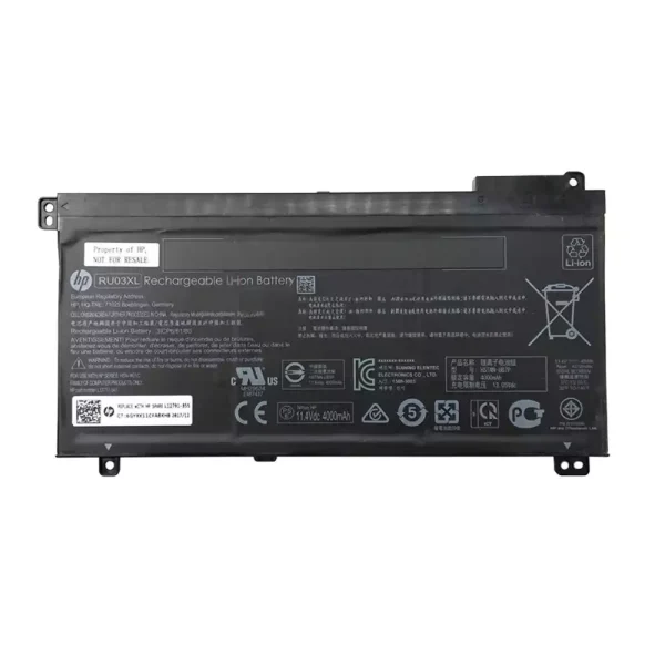 Batería Para Laptop HP RU03XL