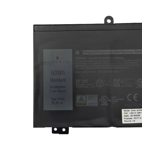 Batería Para Laptop ALIENWARE G5 5590,G7 7590,G7 7790 - Imagen 3