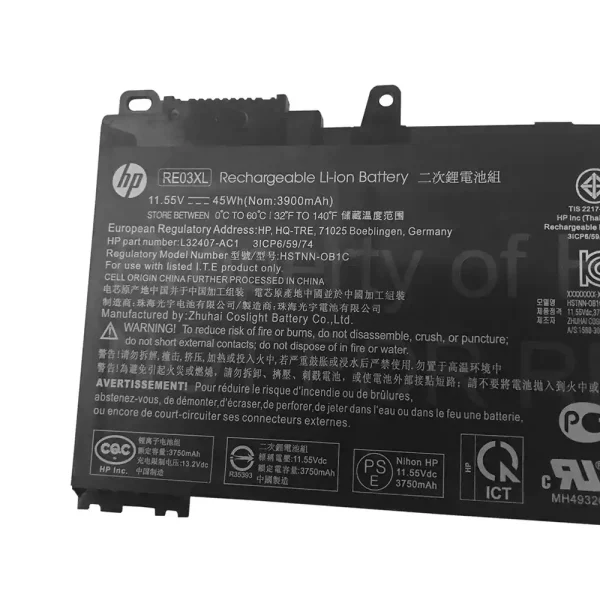 Batería Para Laptop HP zhan66 Pro 13 G2 - Imagen 3