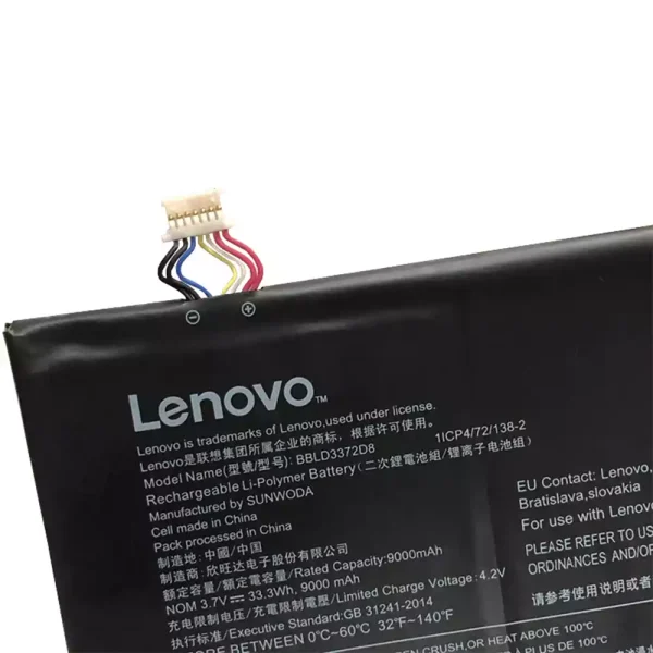 Batería Para Laptop LENOVO IdeaPad Miix 320-10ICR,Miix 325-10ICR - Imagen 3