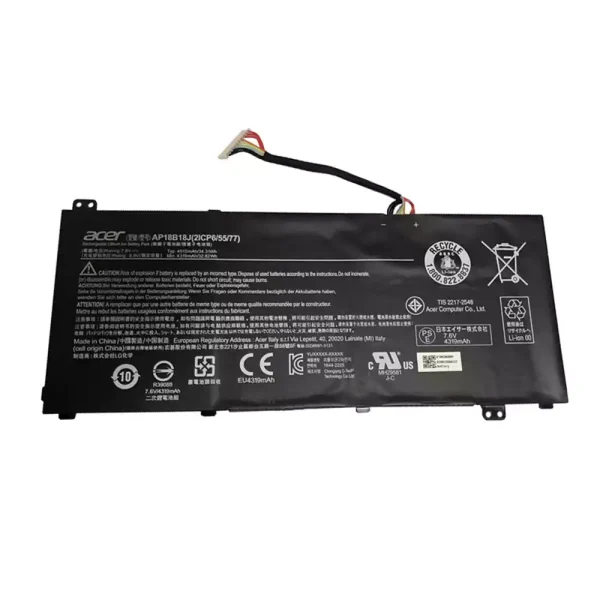 Batería Para Laptop ACER AP18B18J