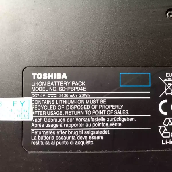 Batería Para Laptop TOSHIBA SD-PBP94E - Imagen 3