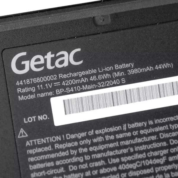 Batería Para Laptop GETAC 441876800002 - Imagen 3