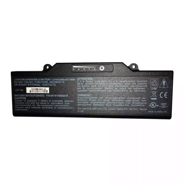 Batería Para Laptop Getac BP2S2P2600(S),441814800016