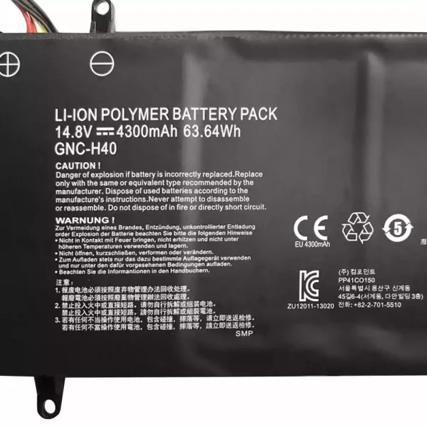 Batería Para Laptop Gigabyte GNC-H40 - Imagen 2