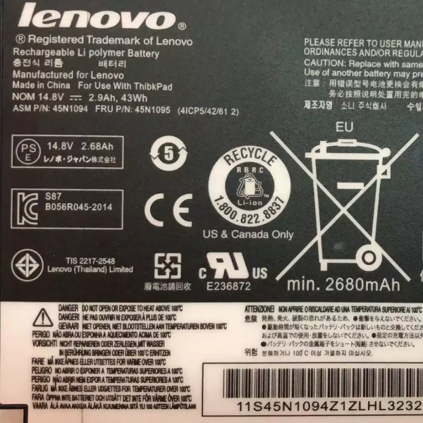 Batería Para Laptop LENOVO S230U - Imagen 3