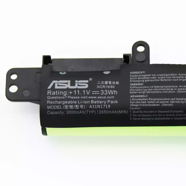 Batería Para Laptop ASUS A31N1719 - Imagen 3