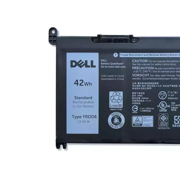 Batería Para Laptop DELL Inspiron 14 3400 5488 5480 5482 5485 5493 5584 5593 - Imagen 3