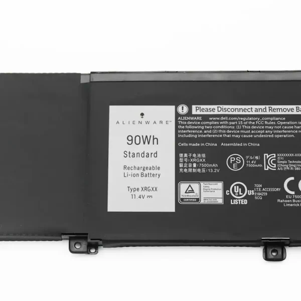 Batería Para Laptop ALIENWARE Orion M15 M17 2018,G7 7590 G5 5590 - Imagen 3