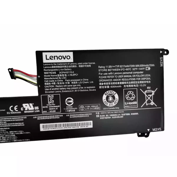 Batería Para Laptop LENOVO L16L6PC1 - Imagen 3