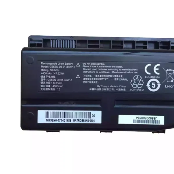 Batería Para Laptop MACHENIKE F117-F2k/F1K,MECHREVO X6Ti-s,X7Ti-s,Shinelon T1TI-781SN3 - Imagen 3