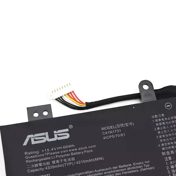 Batería Para Laptop ASUS C41N1731 - Imagen 3