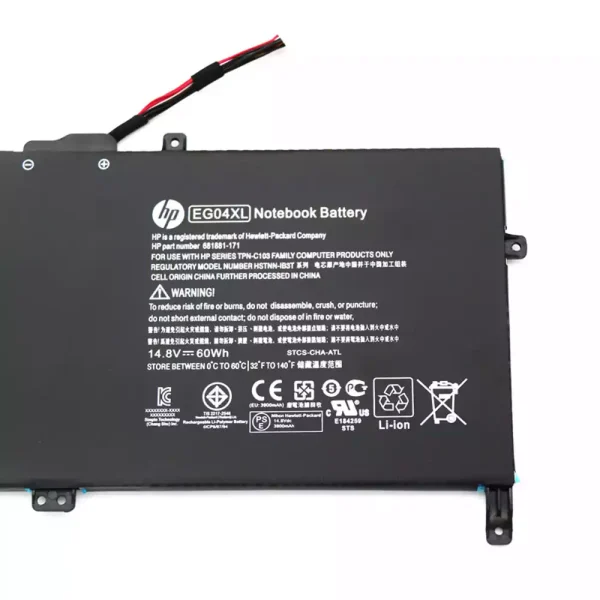 Batería Para Laptop HP TPN-C103,TPN-C108 - Imagen 3