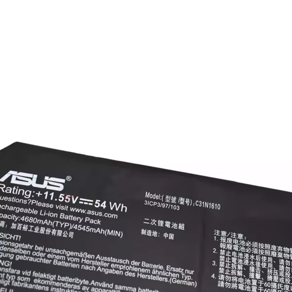 Batería Para Laptop ASUS C31N1610 - Imagen 3