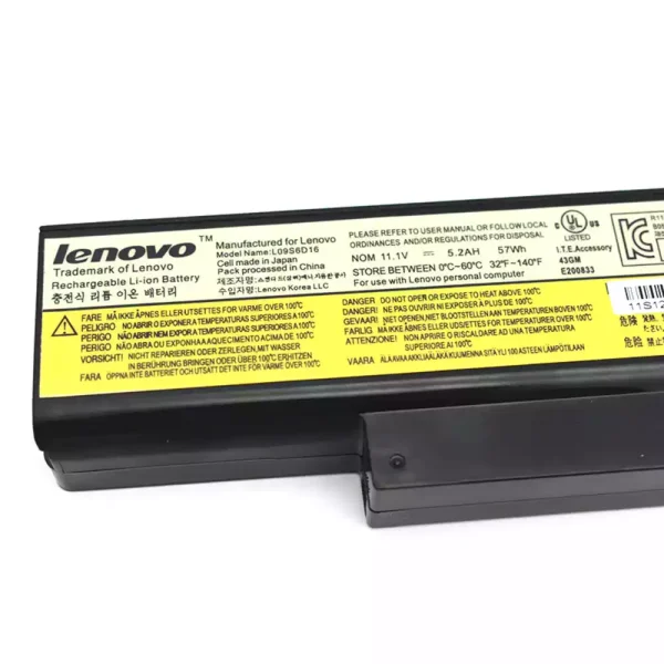 Batería Para Laptop LENOVO Y460 Y460A Y460C Y460N Y460P Y560 Y560A - Imagen 3