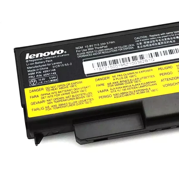 Batería Para Laptop LENOVO 45N1148,45N1149 - Imagen 3
