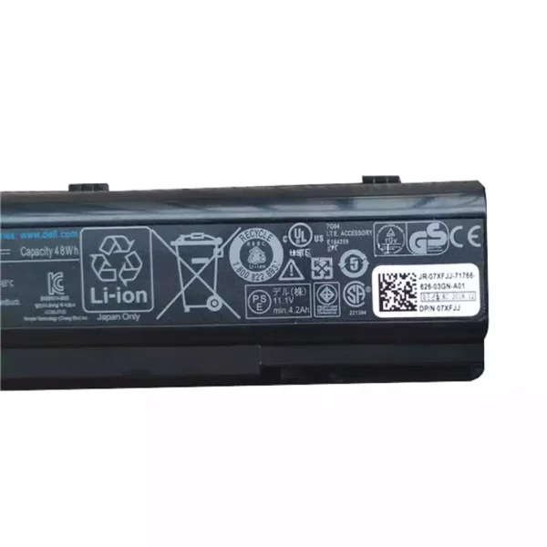 Batería Para Laptop DELL F287H - Imagen 3