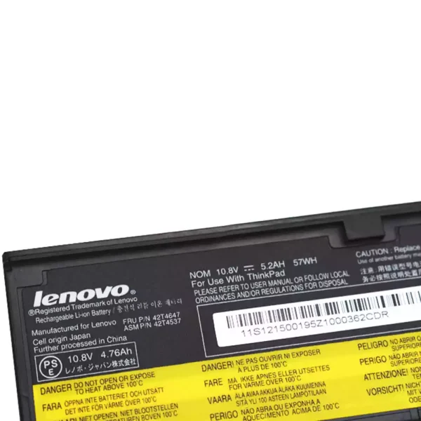 Batería Para Laptop Lenovo ThinkPad X200 X200S X201 X201I X201S - Imagen 3
