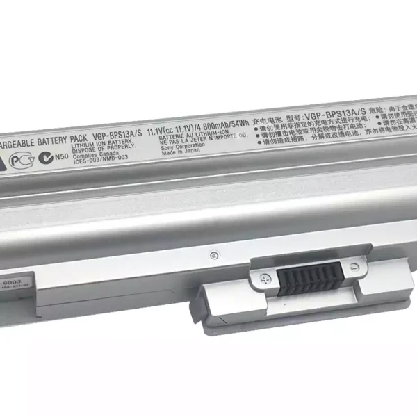 Batería Para Laptop SONY VGP-BPS13A/S - Imagen 3