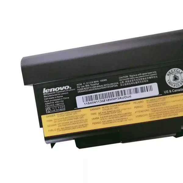 Batería Para Laptop LENOVO 45N1152 - Imagen 3
