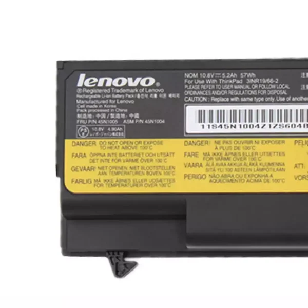 Batería Para Laptop LENOVO 45N1004,45N1005 - Imagen 3