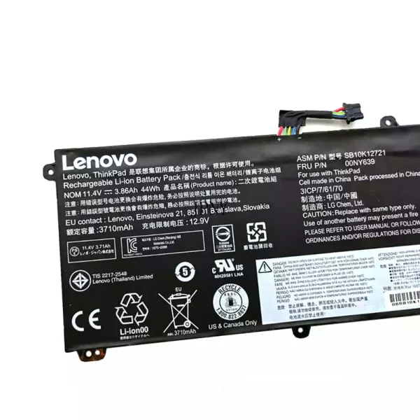 Batería Para Laptop Lenovo ThinkPad P50S - Imagen 3