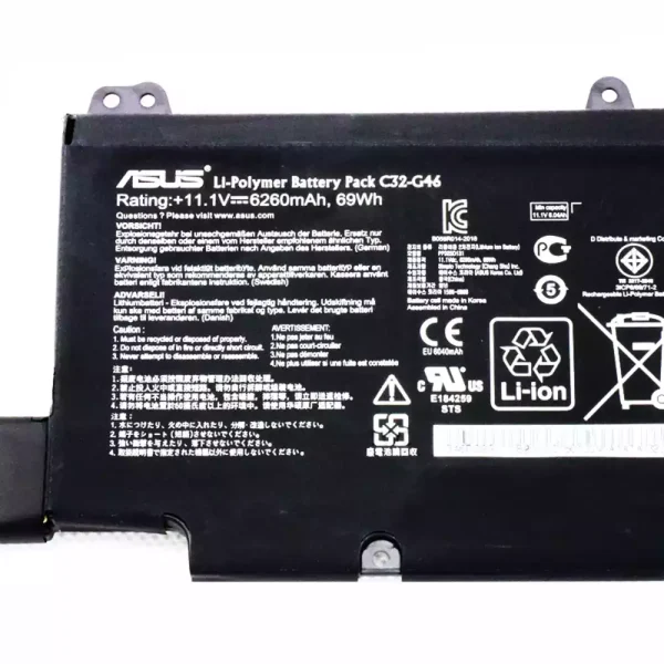Batería Para Laptop ASUS C32-G46 - Imagen 3