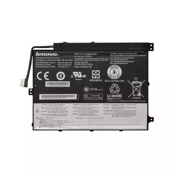 Batería Para Laptop LENOVO Thinkpad Tablet 10 TP00064A