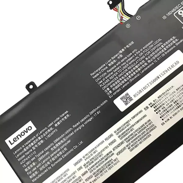 Batería Para Laptop LENOVO ThinkBook 13S-IWL,ThinkBook 14S, V540S - Imagen 3