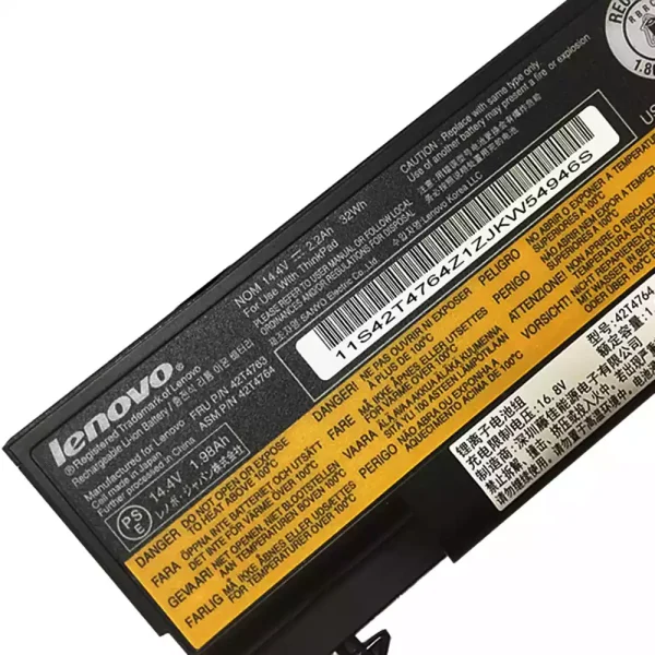 Batería Para Laptop LENOVO 42T4763,42T4764 - Imagen 3