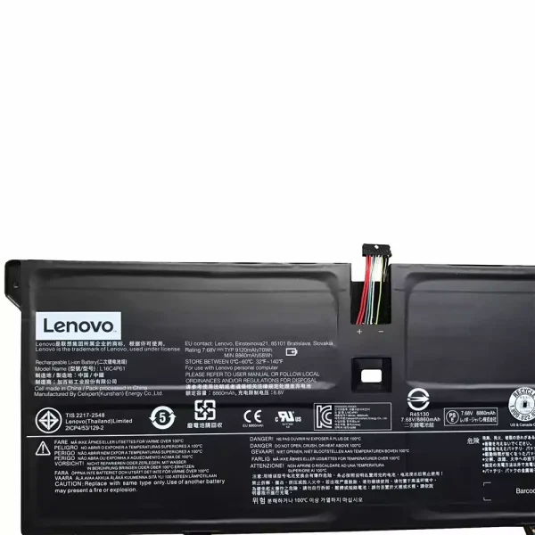 Batería Para Laptop LENOVO Yoga 6 Pro-13IKB - Imagen 3
