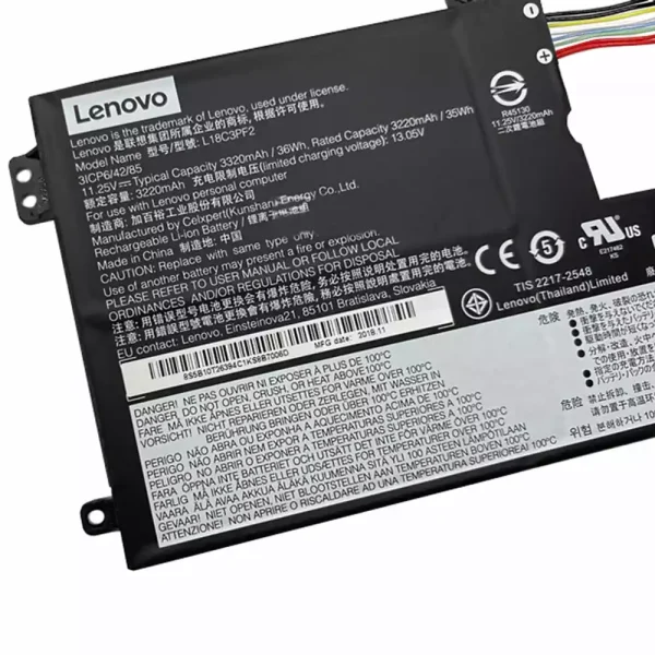 Batería Para Laptop LENOVO L18C3PF2,L18D3PF1 - Imagen 3