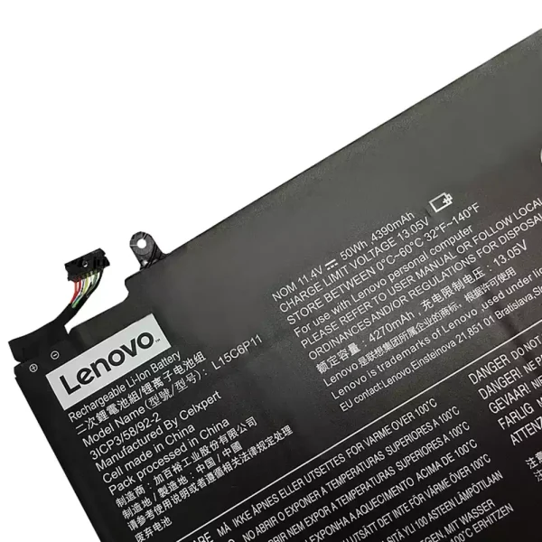 Batería Para Laptop LENOVO L15C6P11 L15M6P11 - Imagen 3
