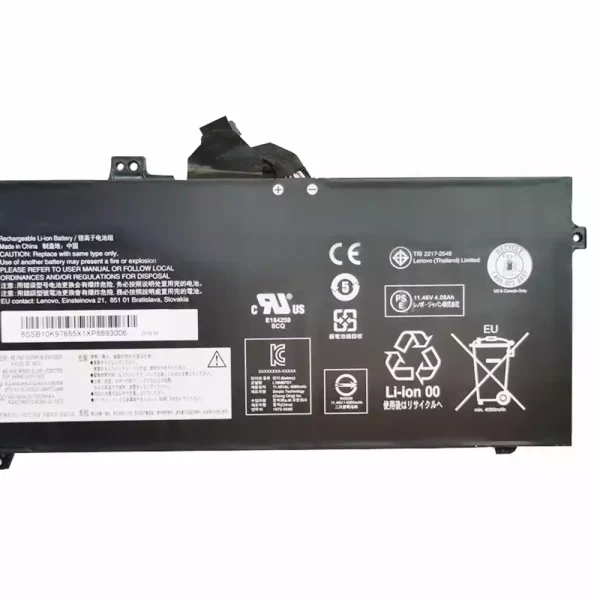 Batería Para Laptop LENOVO Thinkpad X390,Thinkpad X395 - Imagen 4