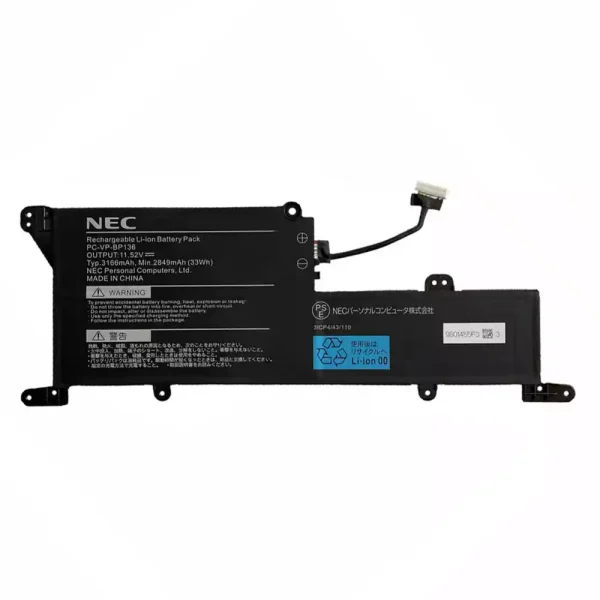 Batería Para Laptop NEC PC-VP-BP136 - Imagen 3