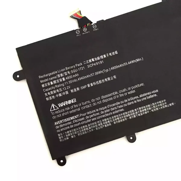 Batería Para Laptop Hasee SQU-1721,3ICP4/91/91 - Imagen 3