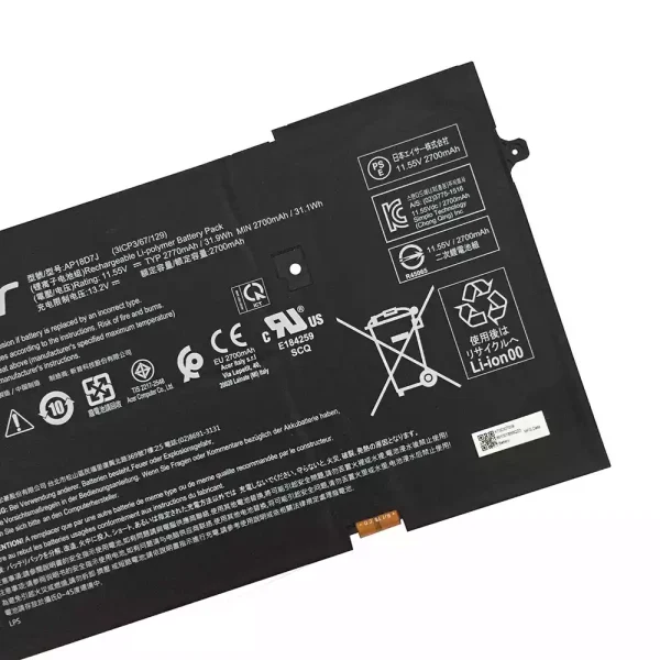 Batería Para Laptop Acer AP18D7J - Imagen 4