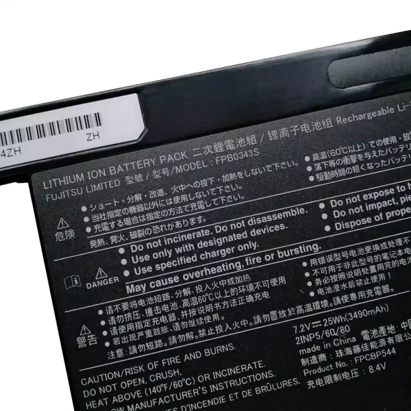 Batería Para Laptop FUJITSU FPB0343S,CP777632-01,FPCBP544 - Imagen 3