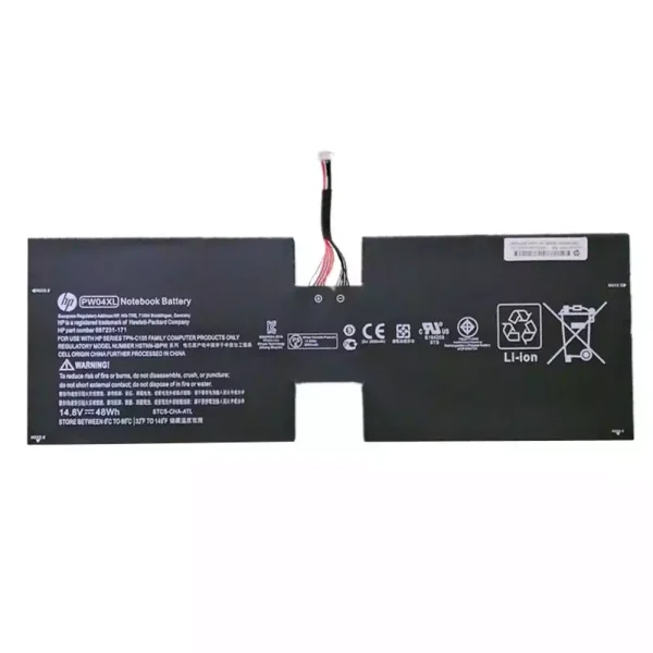 Batería Para Laptop HP TouchSmart 15-4000eg,TouchSmart 15t-4000