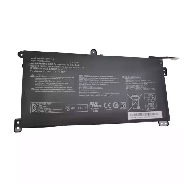 Batería Para Laptop Hasee SIMPLO SQU-1717,916QA108H