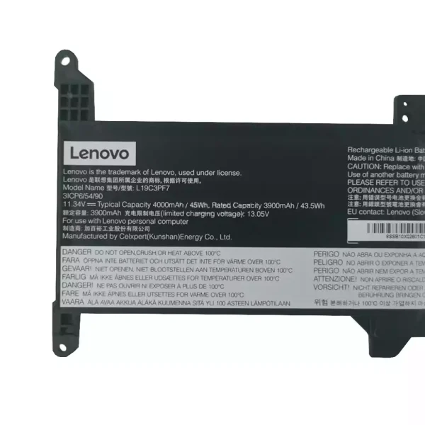 Batería Para Laptop LENOVO L19C3PF7 - Imagen 3