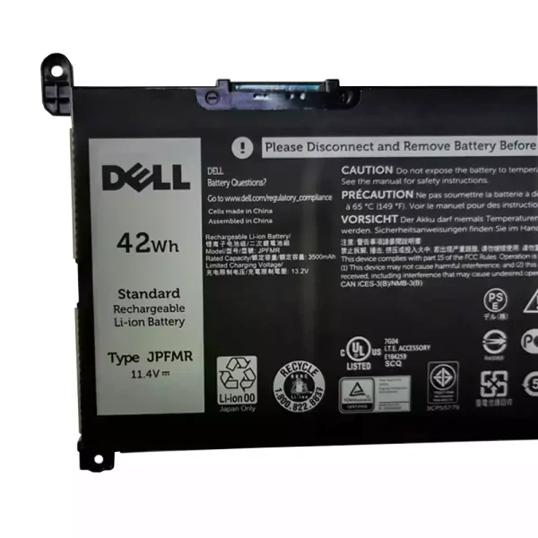 Batería Para Laptop DELL Inspiron 5488,Inspiron 5493,Inspiron 5593 - Imagen 3