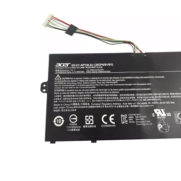 Batería Para Laptop Acer AP16L8J - Imagen 3