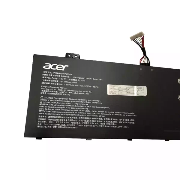 Batería Para Laptop ACER AP18L4N - Imagen 2