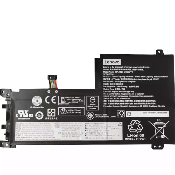 Batería Para Laptop LENOVO L19L3PF2 L19M3PF6 - Imagen 2