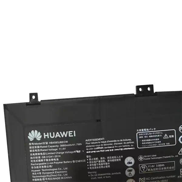 Batería Para Laptop HUAWEI Matebook 13,MateBook 13 AMD,MateBook 13 HN-W19L,MateBook 13 i7 - Imagen 3