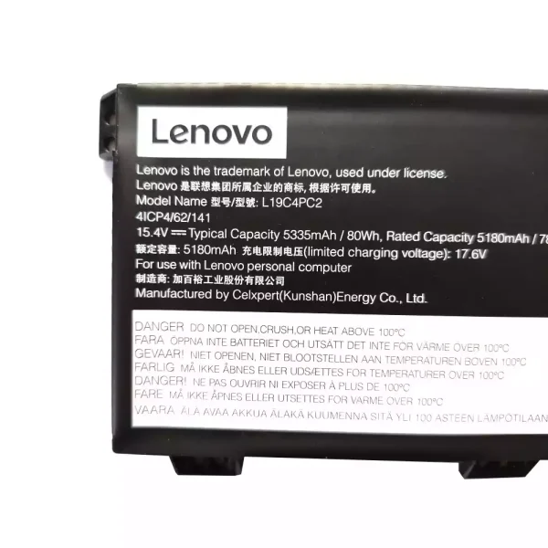 Batería Para Laptop LENOVO SB10W86188,SB10W86197,SB10W86199 - Imagen 3