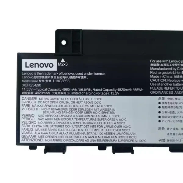 Batería Para Laptop LENOVO Xiaoxin AIR 14 2020,Xiaoxin AIR-14IIL 2020,IdeaPad 5 15ARE05 - Imagen 3